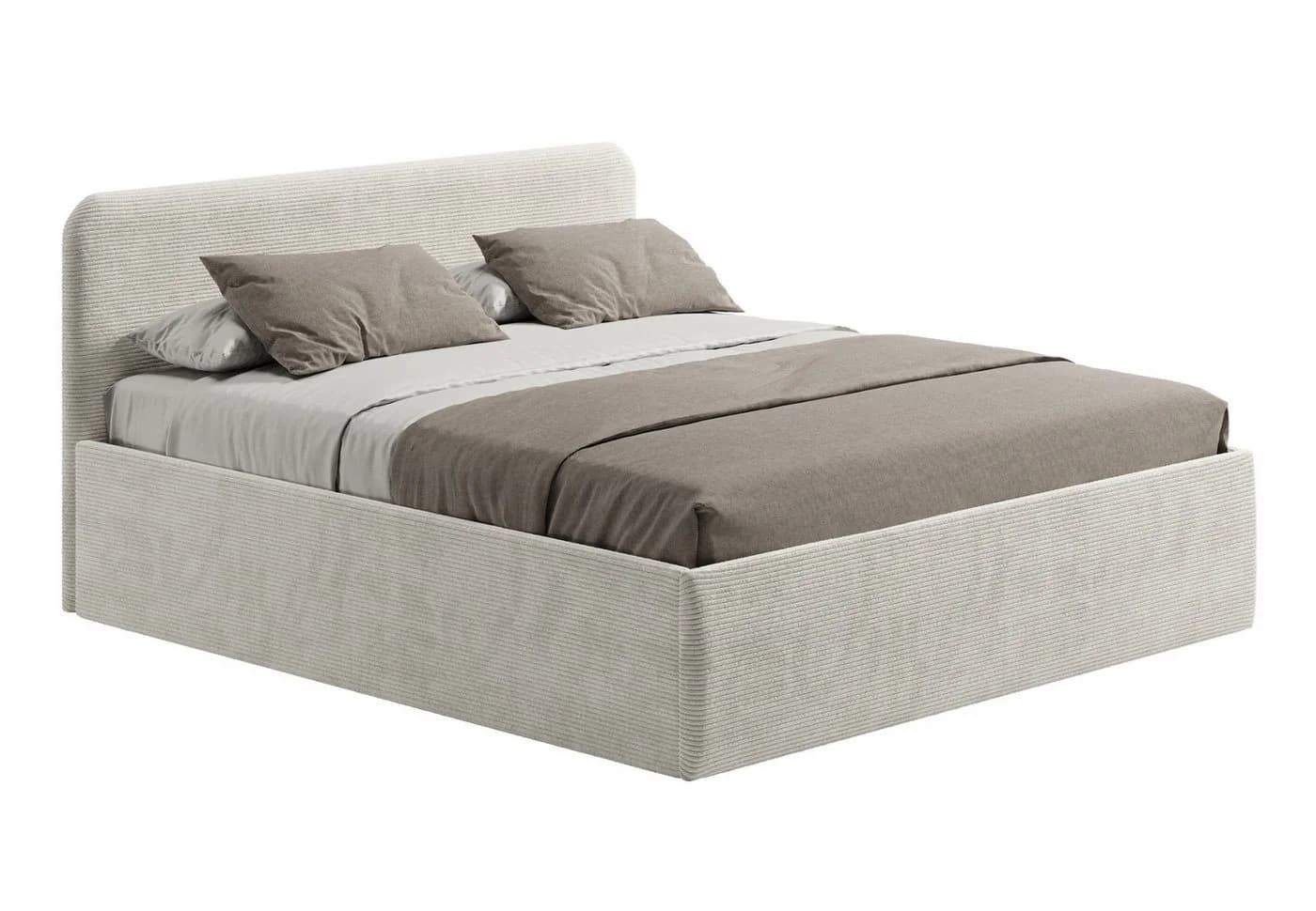 Home Collective Polsterbett mit Stauraum und verstellbarem Lattenrost