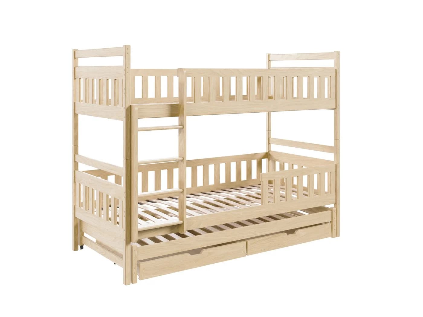 Kids Collective Etagenbett mit Ausziehbett & Schubladen