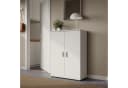 Home Collective Mehrzweckschrank weiß mit 2 Türen Bild 3