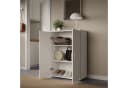 Home Collective Mehrzweckschrank weiß mit 2 Türen Bild 4