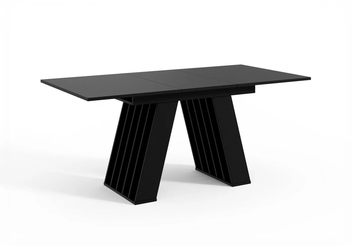Home Collective Esstisch Schwarz Ausziehbar Modernes Design