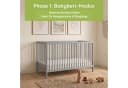 Kids Collective Kinderbett Buchenholz Grau mit Rausfallschutz Bild 5