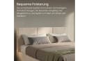 Home Collective Polsterbett mit Bettkasten & Lattenrost Samt Creme Bild 5
