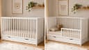 Kids Collective Babybett Gitterbett Weiß Massivholz Modular Höhenverstellbar Bild 2