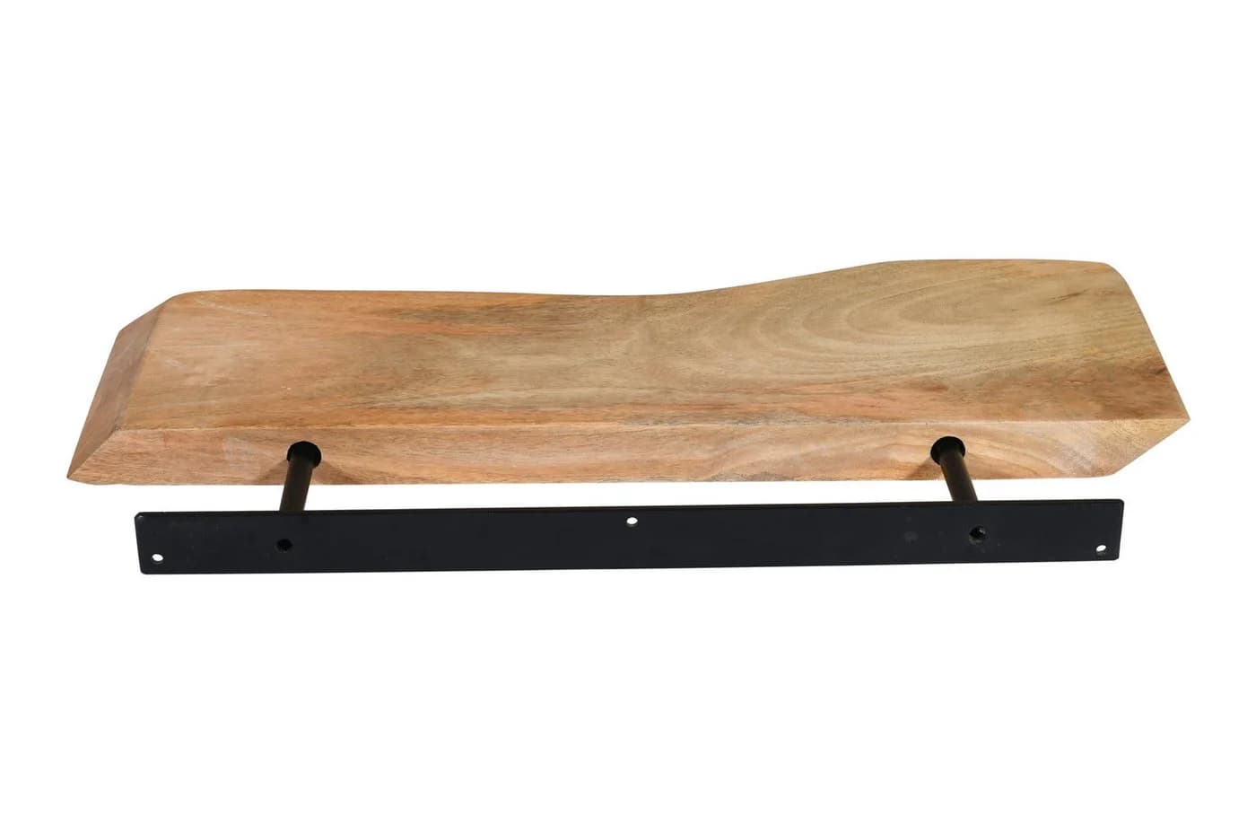 SAM® Wandregal Nomi Massivholz Mangoholz Baumkante Modern - Bild 5