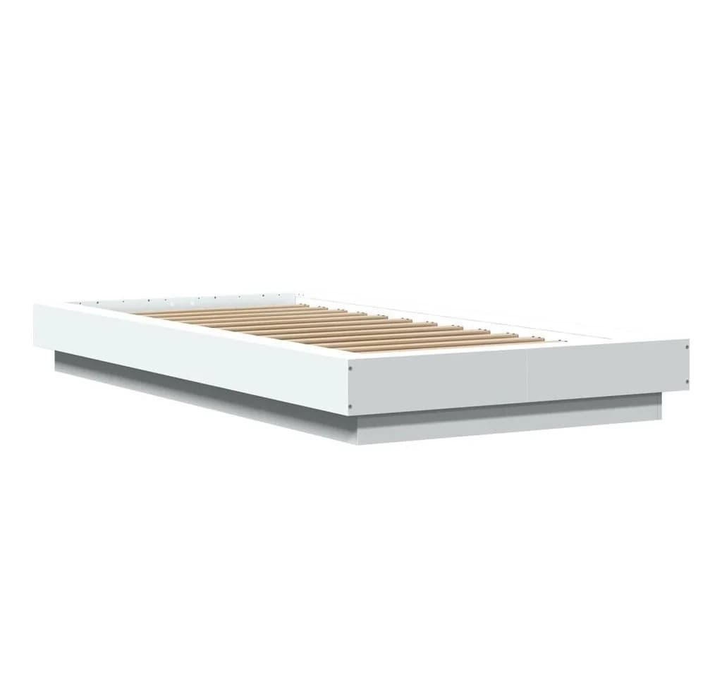 furnicato Bettgestell Weiß Holzwerkstoff Modern - Bild 3