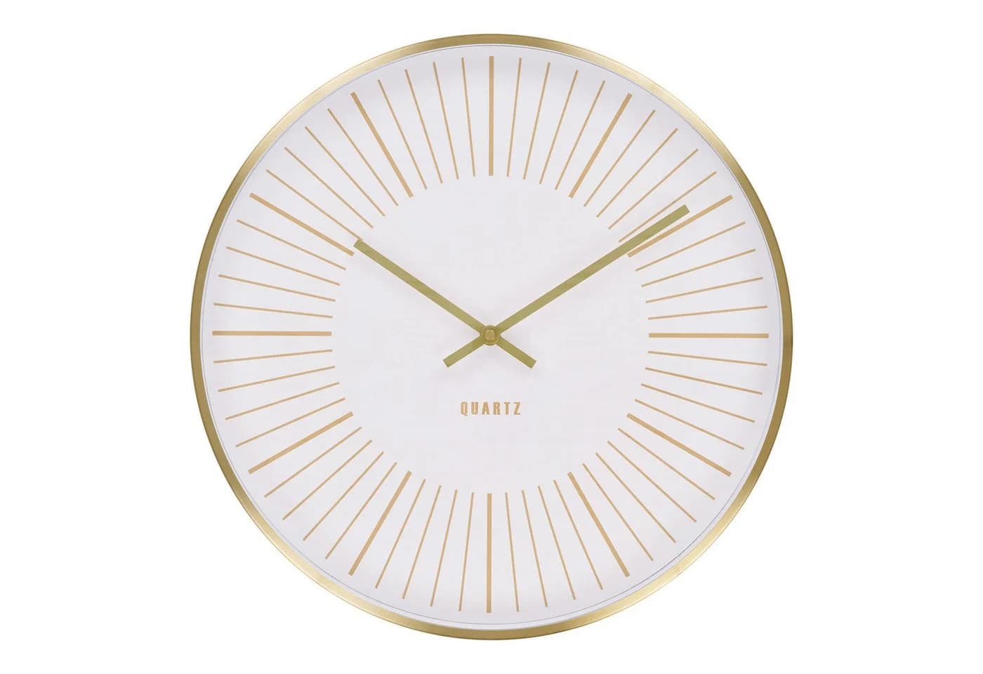 tinkaro Takamaka Wanduhr Gold Aluminium Lautlos 40 cm - Bild 2