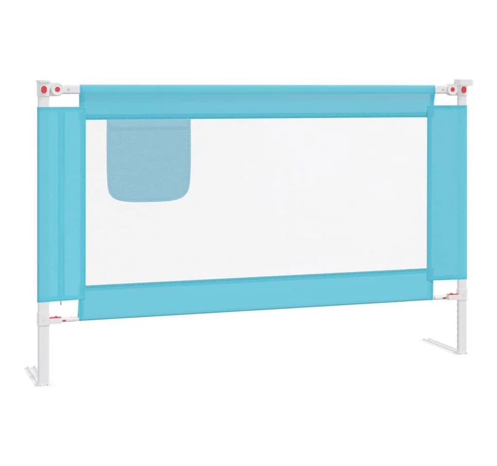 furnicato Bettschutzgitter Blau 120 x 25 cm für Kinder 18 Monate bis 5 Jahre - Bild 2