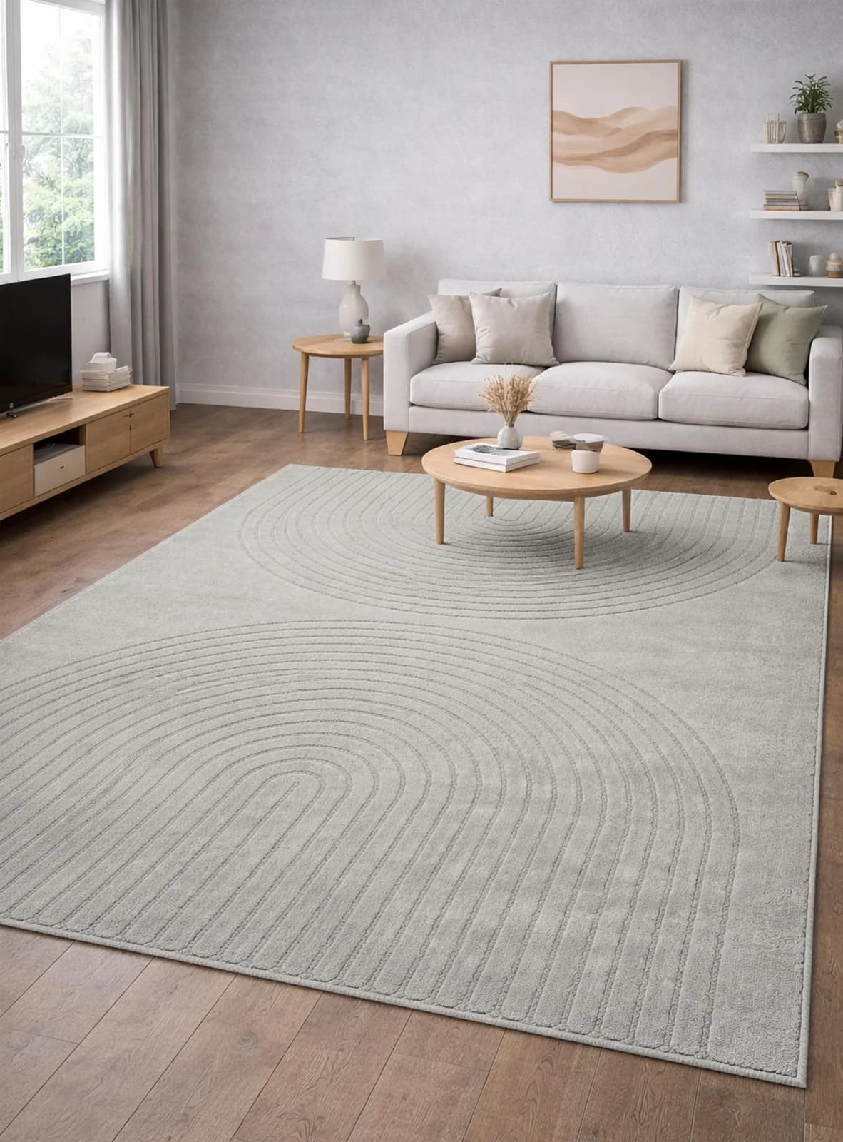 Teppich Eclipse Grau Polypropylen