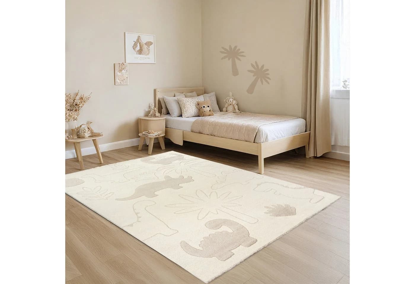 MERINOS Eclipse Kids Dinos Teppich Beige - Bild 2