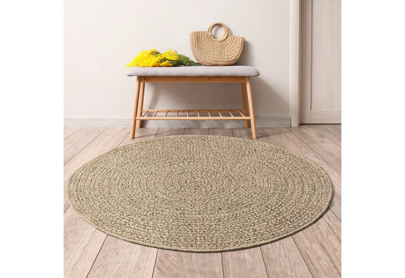 MERINOS Kenzy Teppich Beige Polypropylen - Bild 2