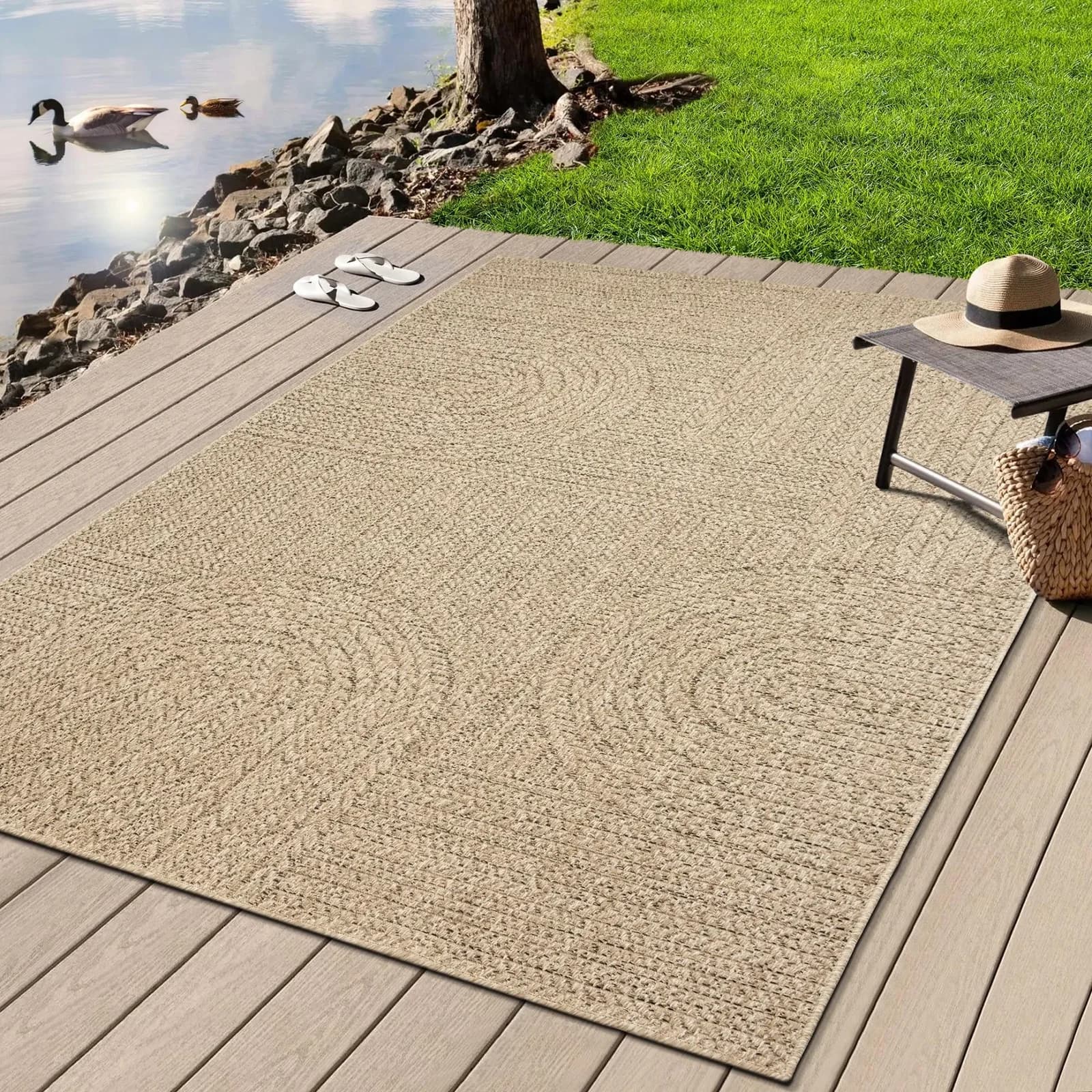 MERINOS Kenzy 7 Teppich Beige Polypropylen