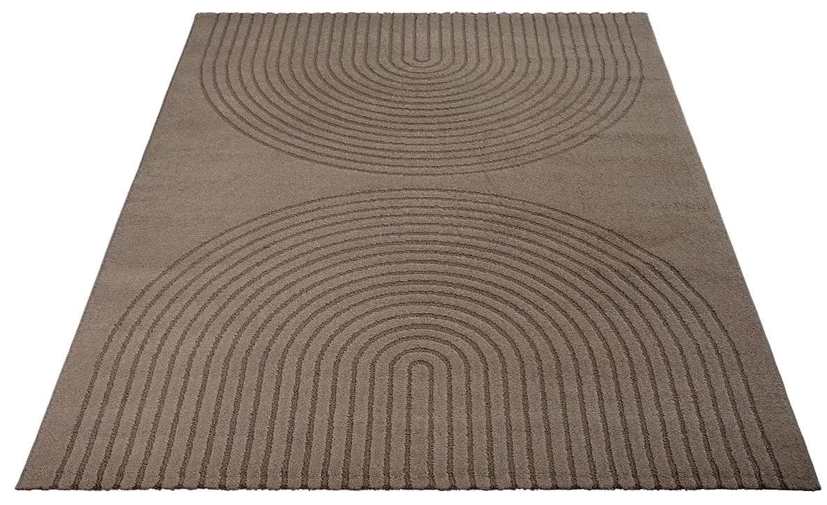 THE CARPET Elisa Teppich modern braun geometrisch - Bild 3