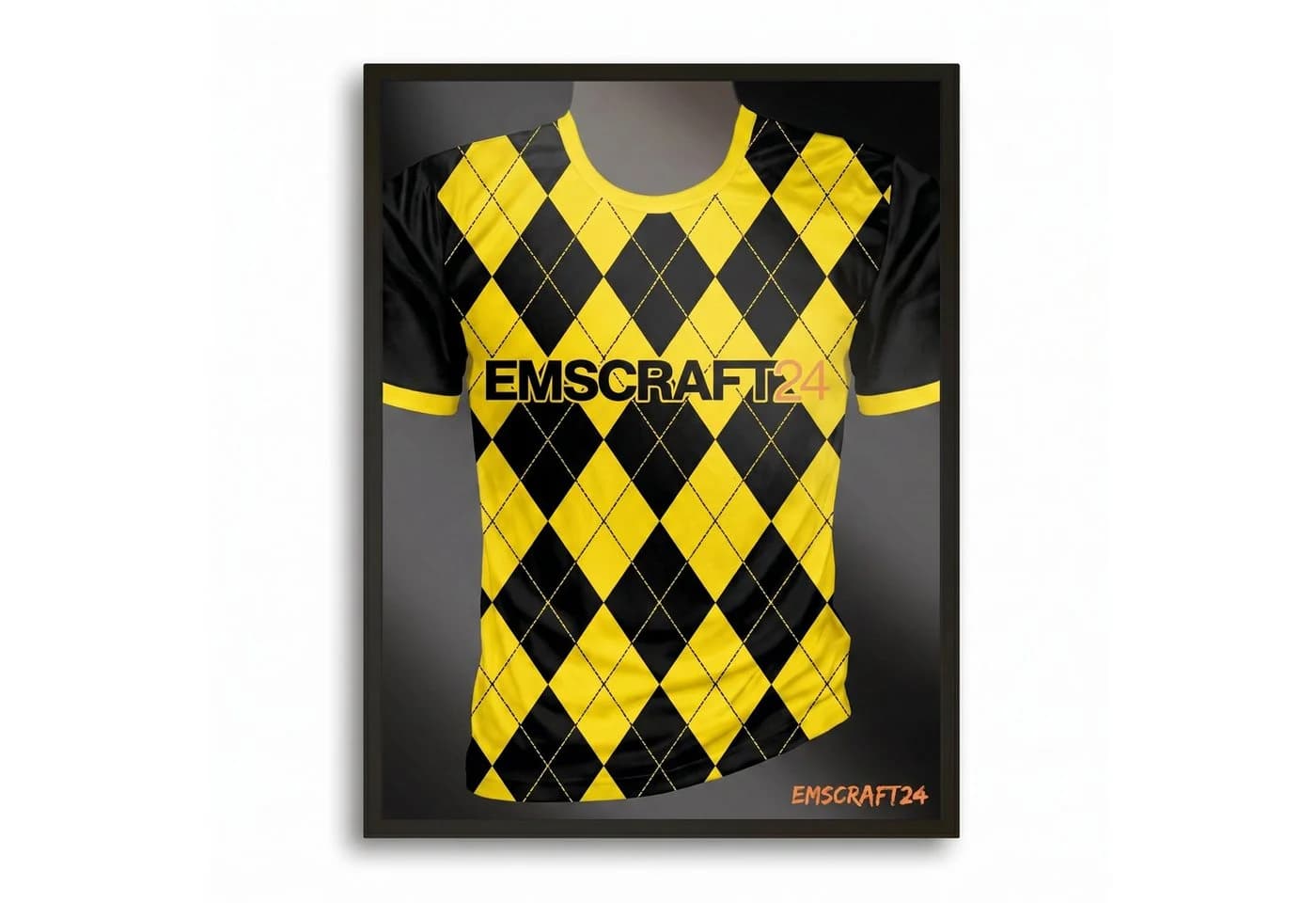 EmsCraft24 Trikotrahmen 63x83 cm für Fußball & Basketball - Bild 2
