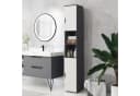 Minimalistischer Badezimmerschrank aus Holz Bild 2