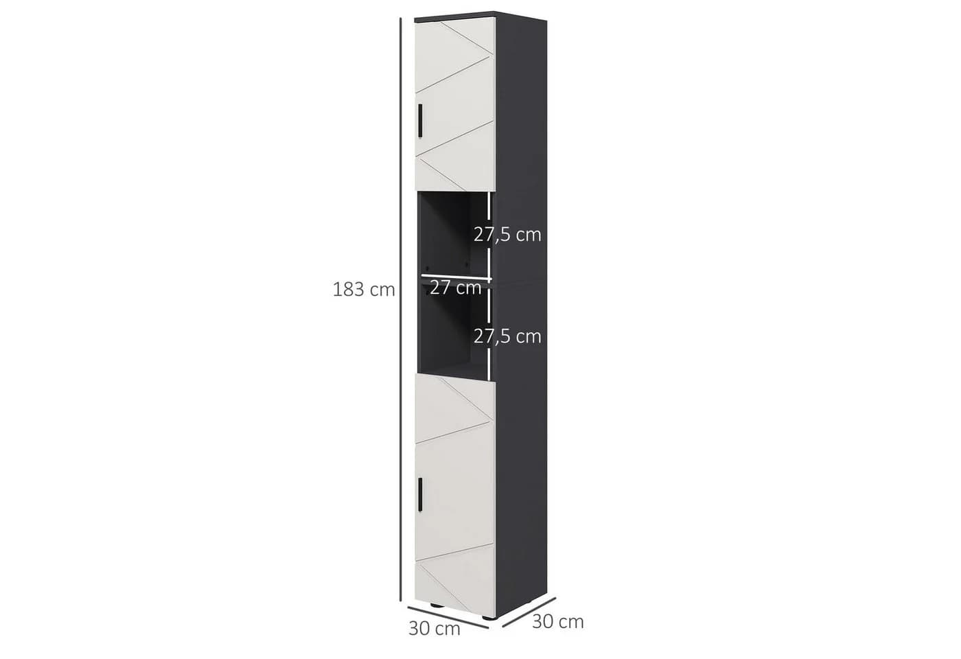 Minimalistischer Badezimmerschrank aus Holz - Bild 3