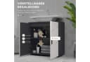 Kleankin Waschbeckenunterschrank Grau Verstellbare Ablage Bild 5