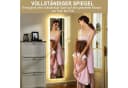 HOMCOM Standspiegel mit LED-Beleuchtung Transparent Bild 4