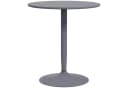 HOMCOM Esstisch Modern Grau Rund Ø70x75cm Bild 1