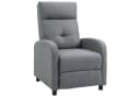 HOMCOM Relaxsessel Grau mit Liegefunktion und Taschenfederkern Bild 1