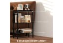 HOMCOM Beistelltisch kleiner Couchtisch Stahlrahmen Schwarz Bild 4