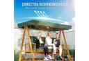 Outsunny Hollywoodschaukel 3-Sitzer Dunkelgrün Bild 5