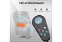 HOMCOM Relaxsessel Fernsehsessel Hellgrau mit Aufstehhilfe und Massagefunktion Bild 5