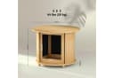 HOMCOM Couchtisch Bambus mit Stauraum Bild 3