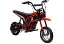 HOMCOM Elektro-Kindermotorrad Rot 24V 350W mit Musik und Scheinwerfer Bild 2