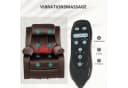 HOMCOM Massagesessel Fernsehsessel Braun mit Aufstehhilfe & Heizfunktion Bild 5