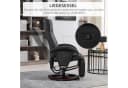 HOMCOM Relaxsessel Schwarz mit Liege- und Drehfunktion Bild 4