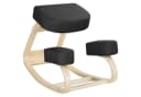 Vinsetto Ergonomischer Kniestuhl Schwarz - Gesundheitsstuhl mit Neigungsfunktion Bild 1