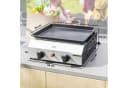Outsunny Gasgrill mit 2 Edelstahl-Brennern für Balkon & Camping Bild 3