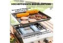 Outsunny Gasgrill mit 2 Edelstahl-Brennern für Balkon & Camping Bild 4
