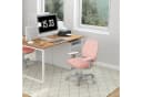 Vinsetto Bürostuhl Rosa Höhenverstellbar mit Drehfunktion Bild 2