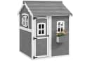Outsunny Spielhaus Kinderspielhaus Holz Outdoor Bild 1