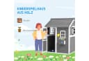 Outsunny Spielhaus Kinderspielhaus Holz Outdoor Bild 4