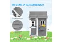 Outsunny Spielhaus Kinderspielhaus Holz Outdoor Bild 5