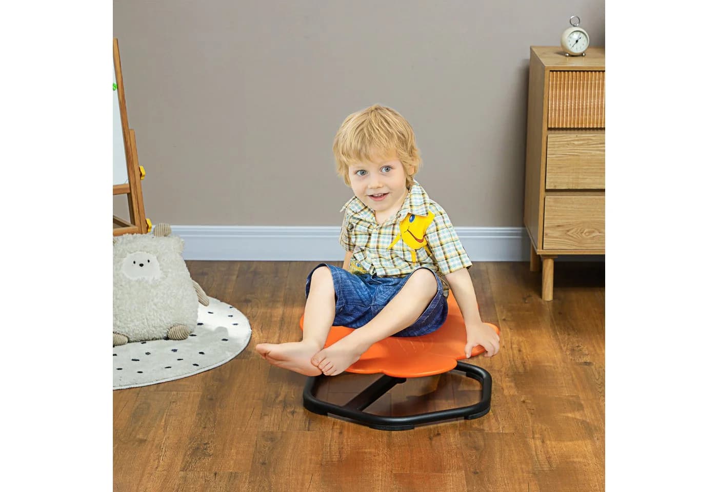 AIYAPLAY Sensorischer Kinderstuhl Orange Balance Training - Bild 2