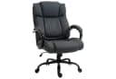 Vinsetto Bürostuhl Ergonomischer Chefsessel mit Armlehne, Dunkelgrau Bild 1