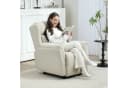 HOMCOM Relaxsessel Beige mit Liegefunktion und Taschenfederkern Bild 2