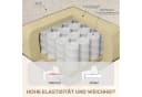 HOMCOM Relaxsessel Beige mit Liegefunktion und Taschenfederkern Bild 5
