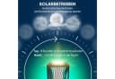 Outsunny LED Solarleuchte Rattan Boho Grau Schwarz Bild 4