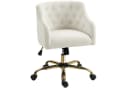 HOMCOM Bürostuhl Polyester, Schaumstoff Diamantdesign Bild 1