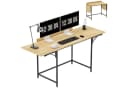 HOMCOM Schreibtisch Spanplatte Metall Klappdesign Bild 1
