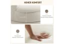 HOMCOM Relaxsessel Cremeweiß mit 360° Drehfunktion Bild 5