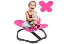 AIYAPLAY Kinderstuhl Rosa Schwarz Sensorik Drehstuhl Bild 1