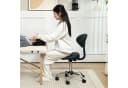HOMCOM Rollhocker Kunstleder Schaumstoff Bild 2