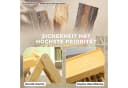 AIYAPLAY Klettergerüst mit Rutsche, Kletterbogen, Rampe, Kletternetz, Kletterstein, 7 in 1 Kletterdreieck, Indoor Spielplatz aus Holz, für Kinder von 1,5-4 Jahre, Mehrfarbig Bild 5