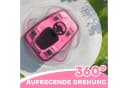 AIYAPLAY Elektro-Kinderauto 360° drehbar, Lenkrad, LED-Lichter, Rosa Bild 5